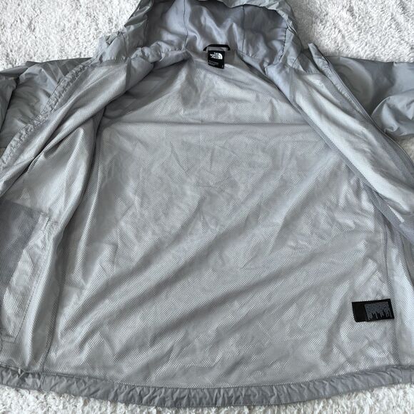 The North Face Hyvent Resolve Shell Jacket Men's Size Small Light Gray - Picture 4 of 12
